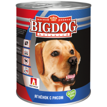 "BIG DOG" Ягнёнок с рисом, 850г